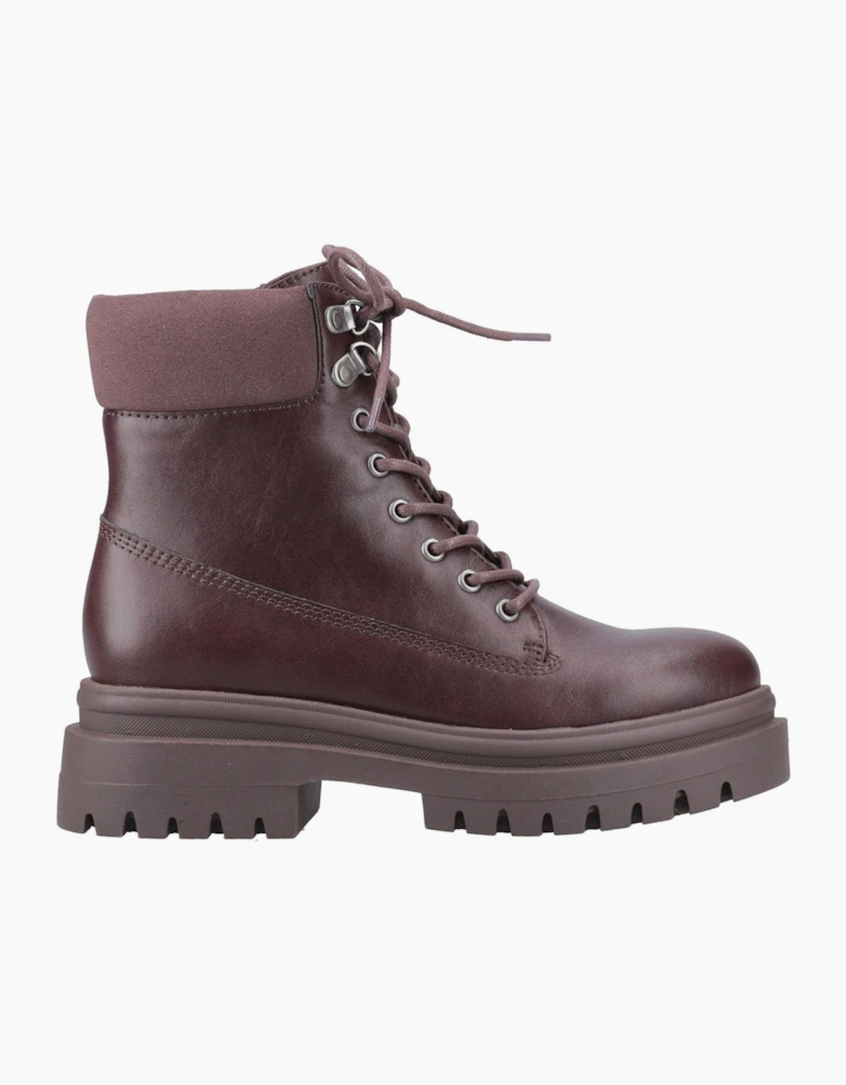 Rocket Dog Danie Womens Lug Boots Dark Brown
