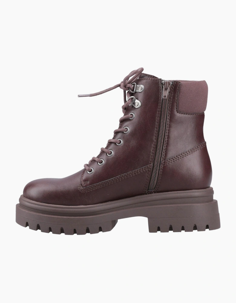 Rocket Dog Danie Womens Lug Boots Dark Brown