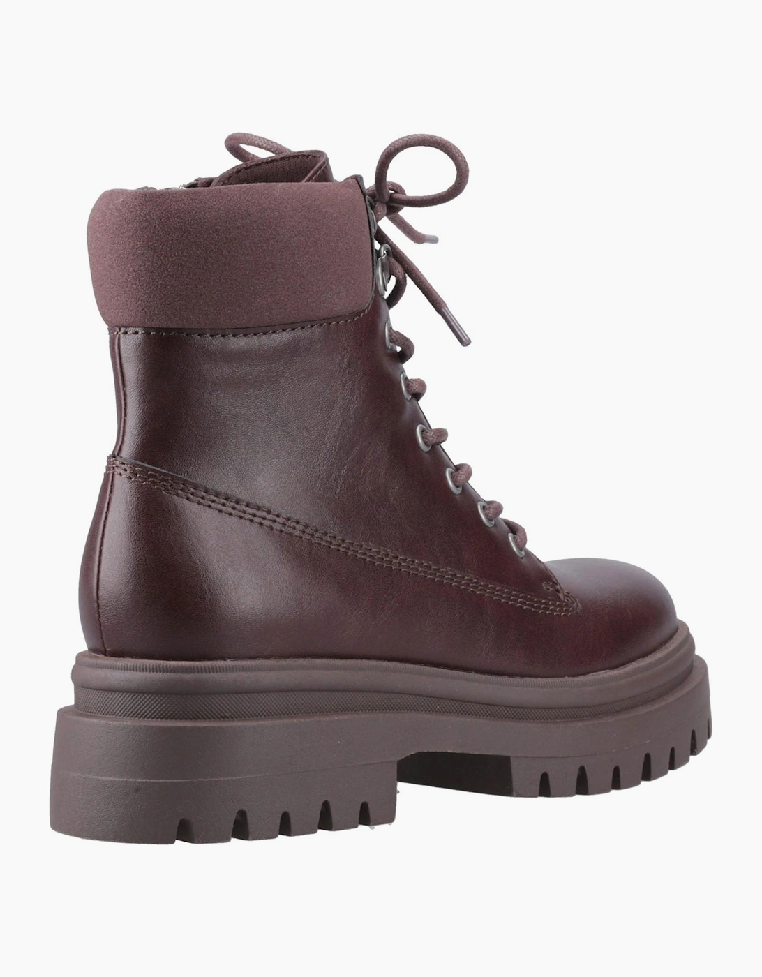 Rocket Dog Danie Womens Lug Boots Dark Brown