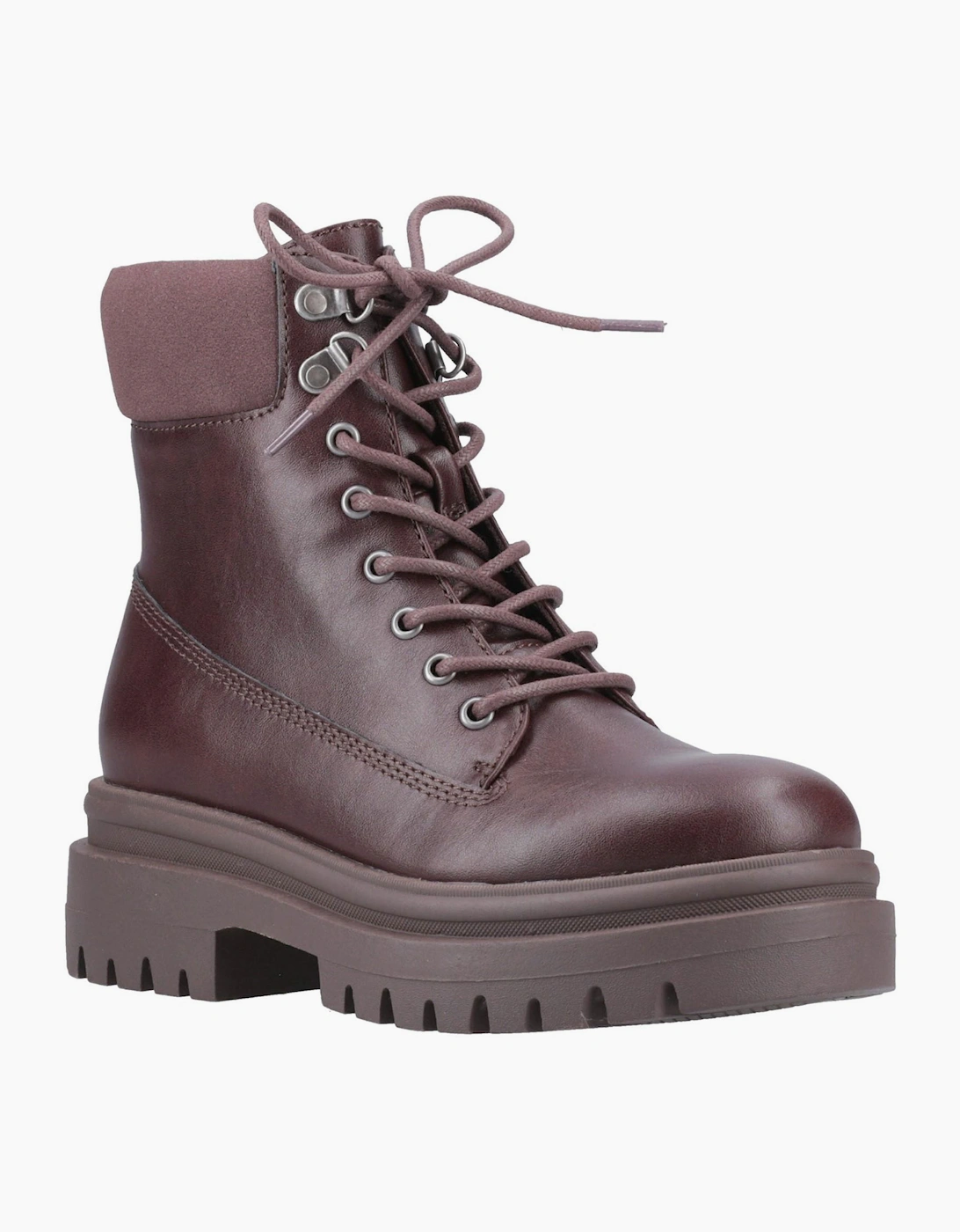 Rocket Dog Danie Womens Lug Boots Dark Brown