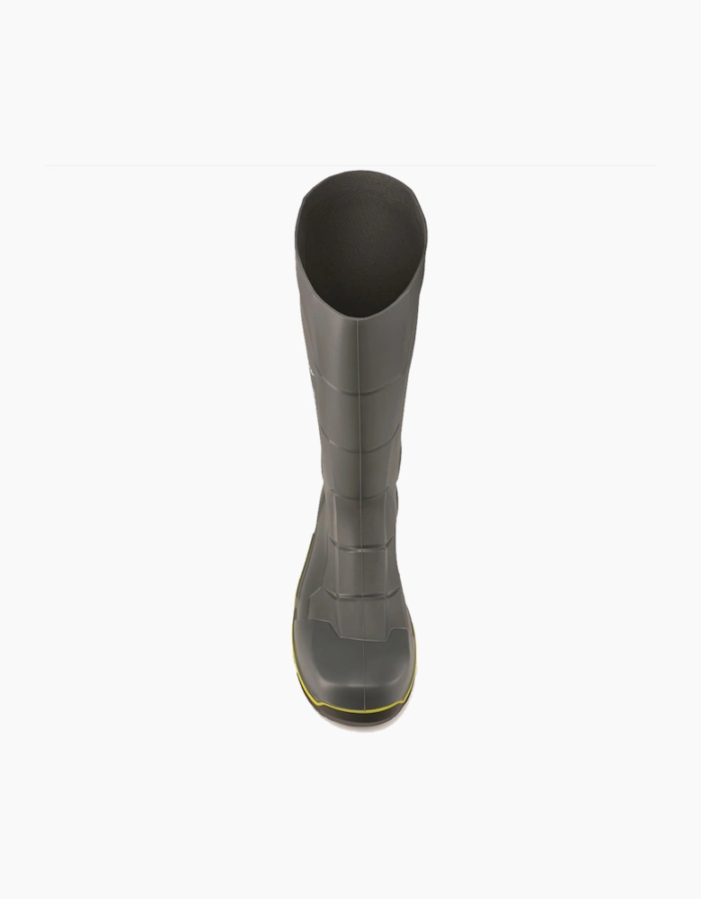 Dunlop MetGUARD Mens Safety Wellington Boots Dark Grey