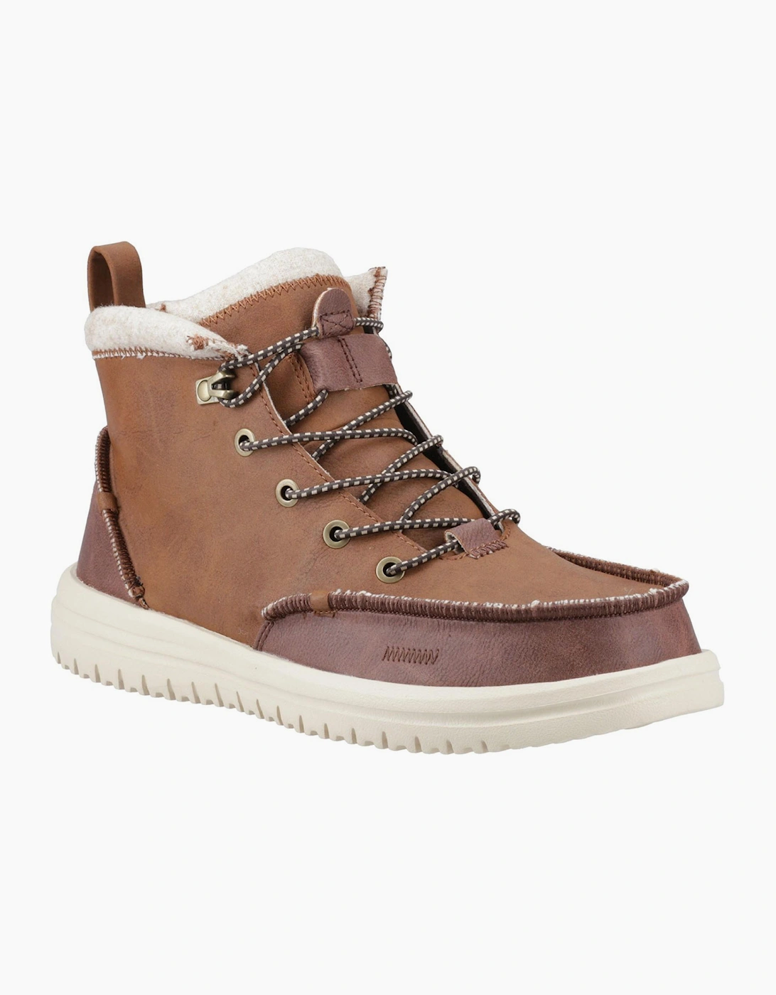 Hey Dude Bradley Tumbled Mens Classic Boots Cognac/Multi