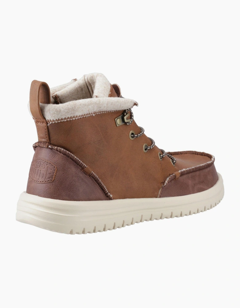 Hey Dude Bradley Tumbled Mens Classic Boots Cognac/Multi