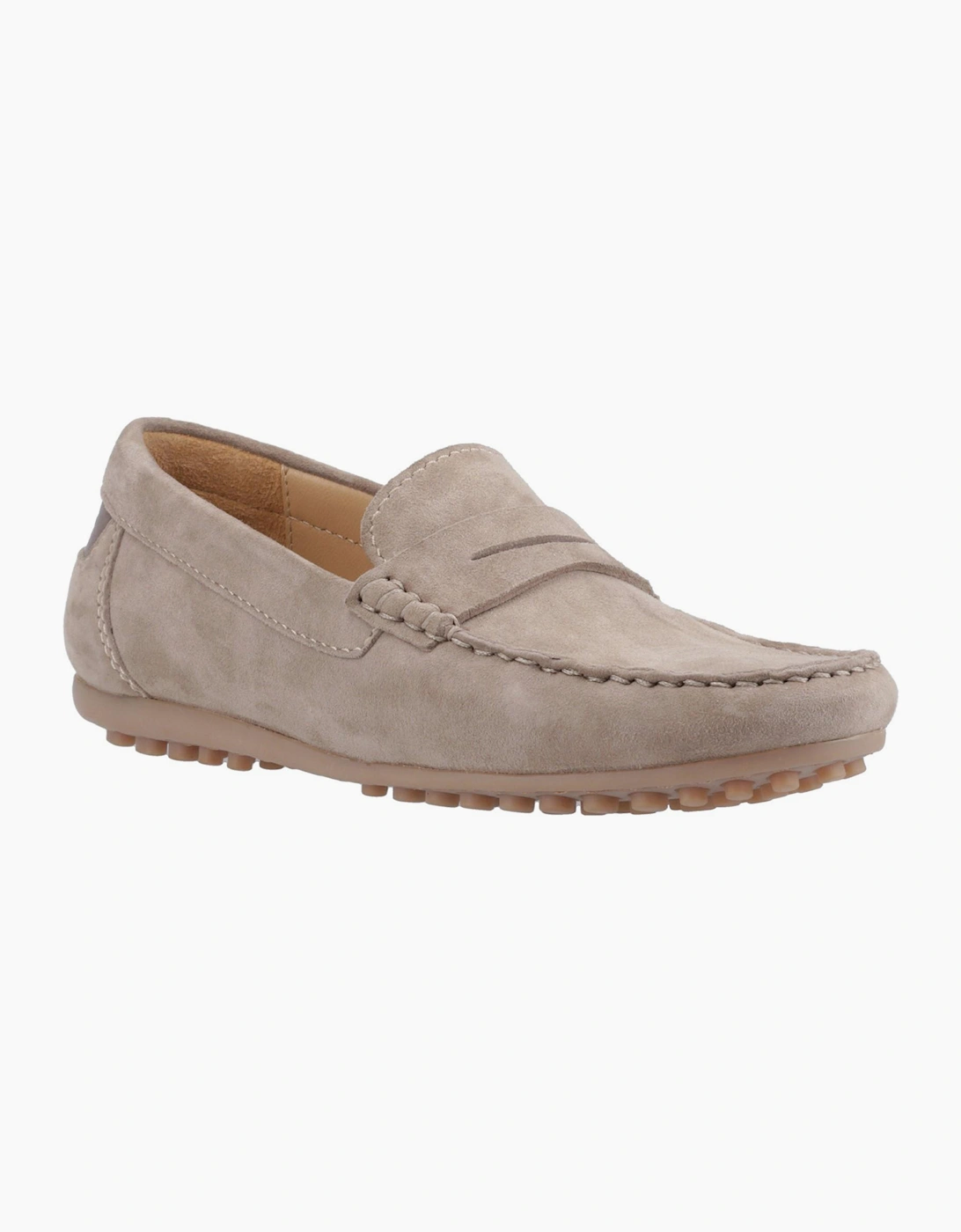 Cotswold Combe Womens Leather Shoes Taupe