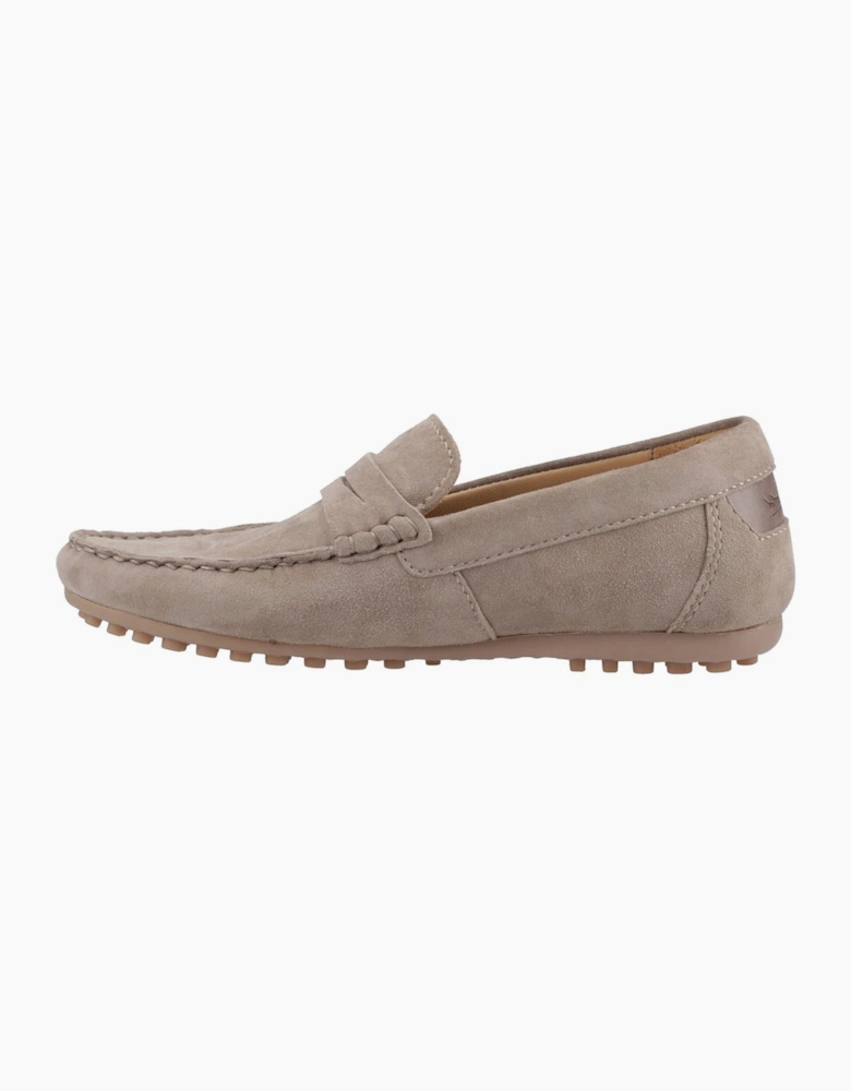Cotswold Combe Womens Leather Shoes Taupe