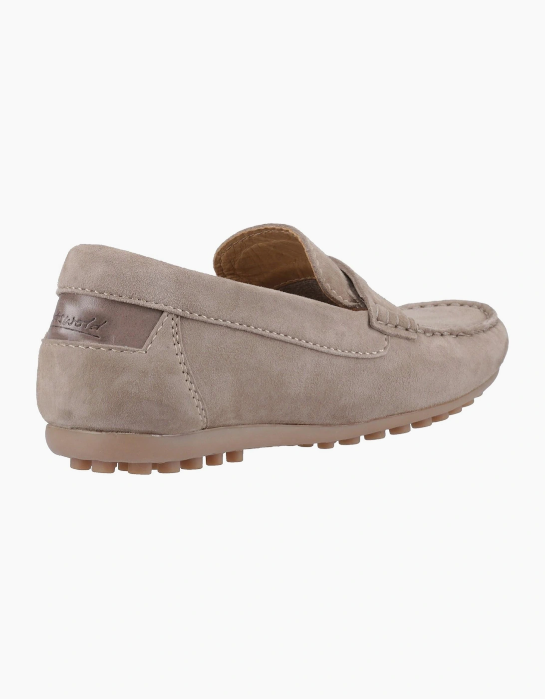 Cotswold Combe Womens Leather Shoes Taupe