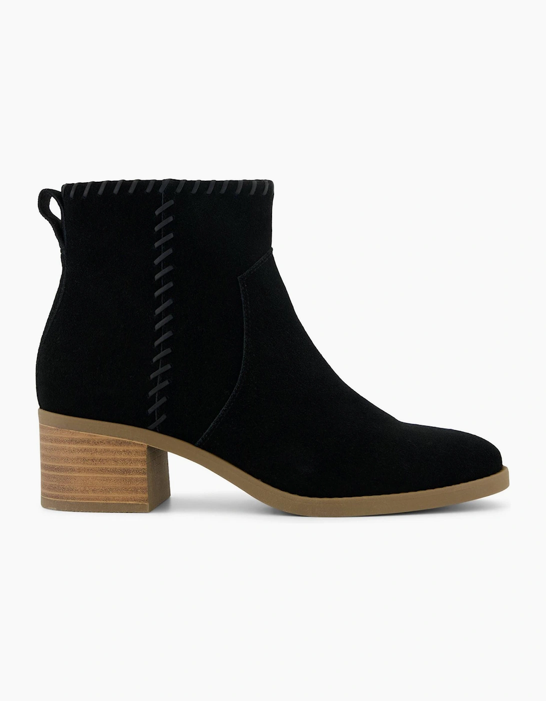 Toms Delilah Womens Heeled Boots Black