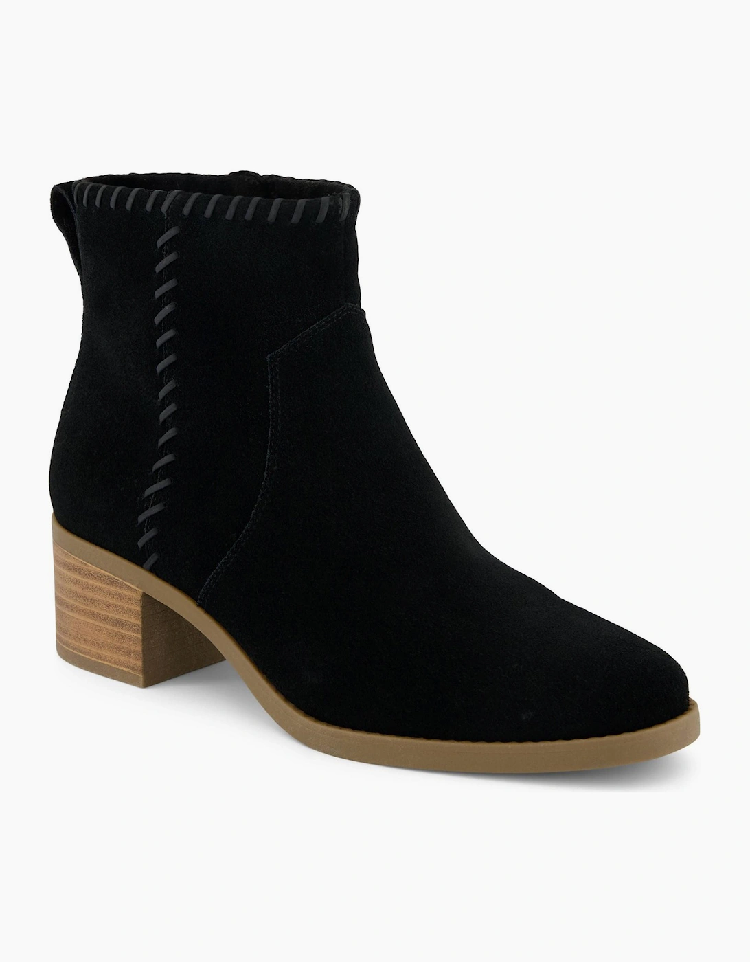 Toms Delilah Womens Heeled Boots Black