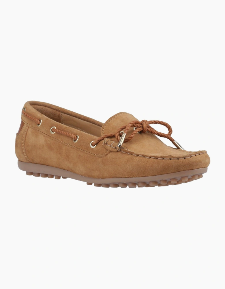 Cotswold Womens Leather Swimbrook Shoes Tan