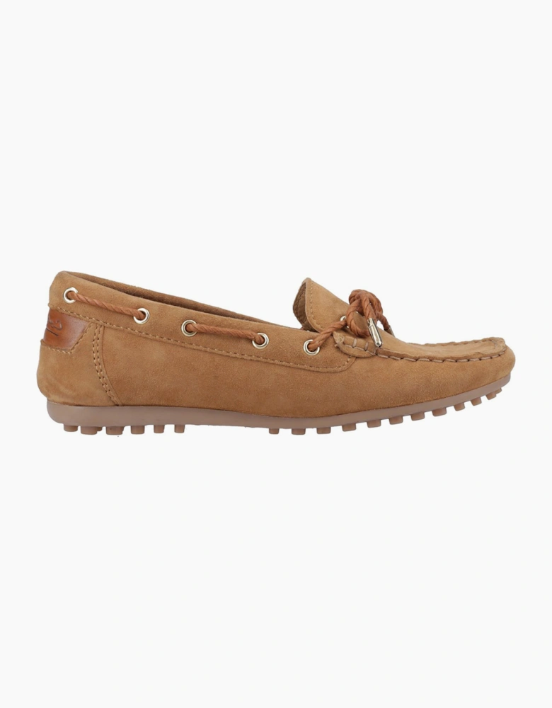 Cotswold Womens Leather Swimbrook Shoes Tan