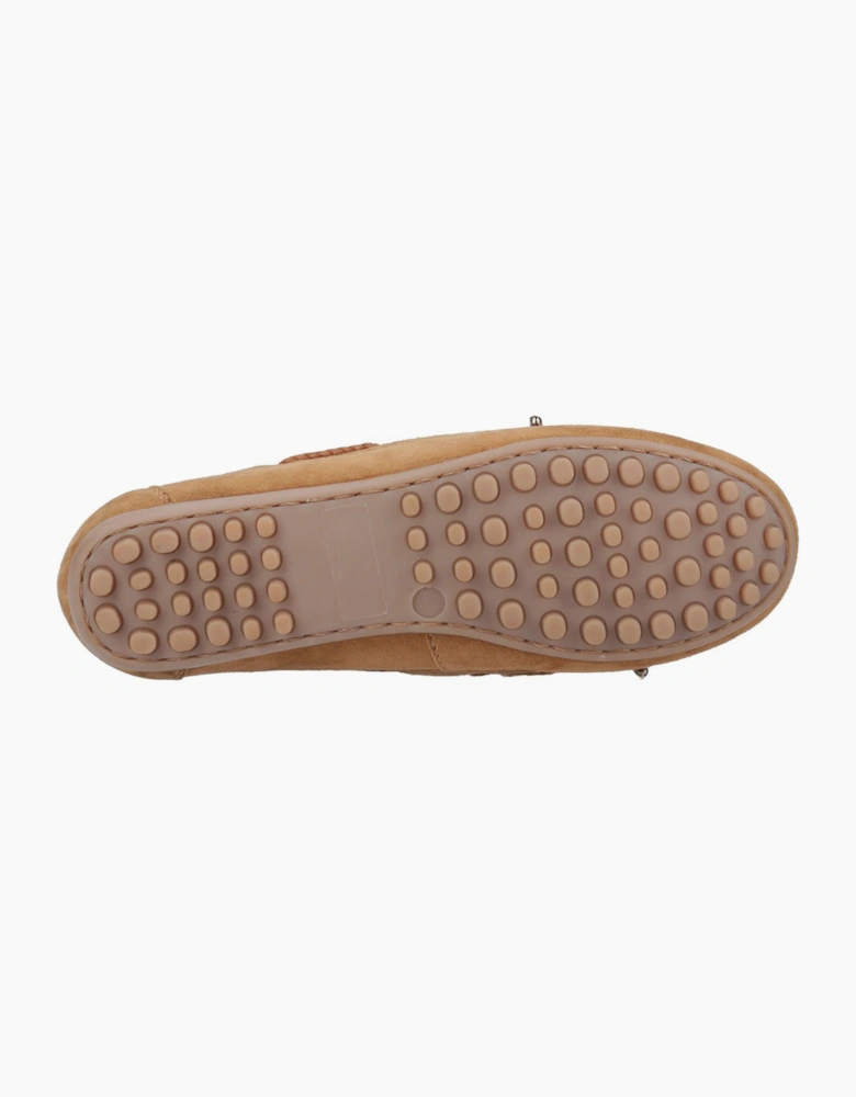 Cotswold Womens Leather Swimbrook Shoes Tan