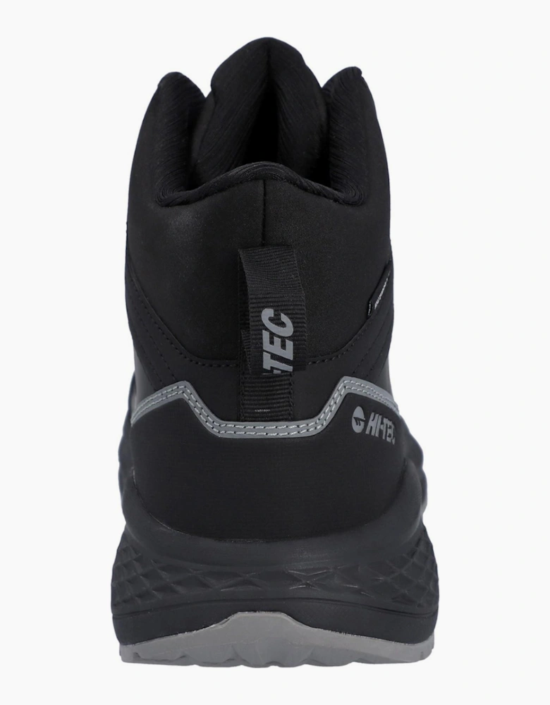 Hi-Tec Litespeed Mens Trail Boots Black/Carbon Grey