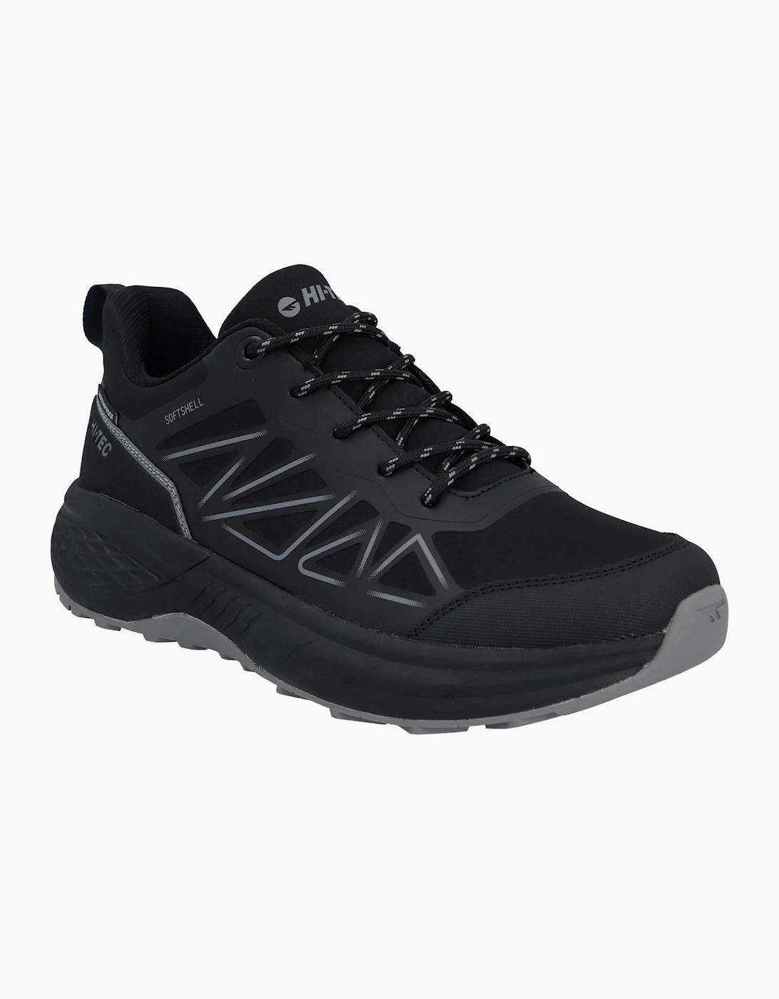 Hi-Tec Litespeed Mens Trail Shoes Black/Carbon Grey