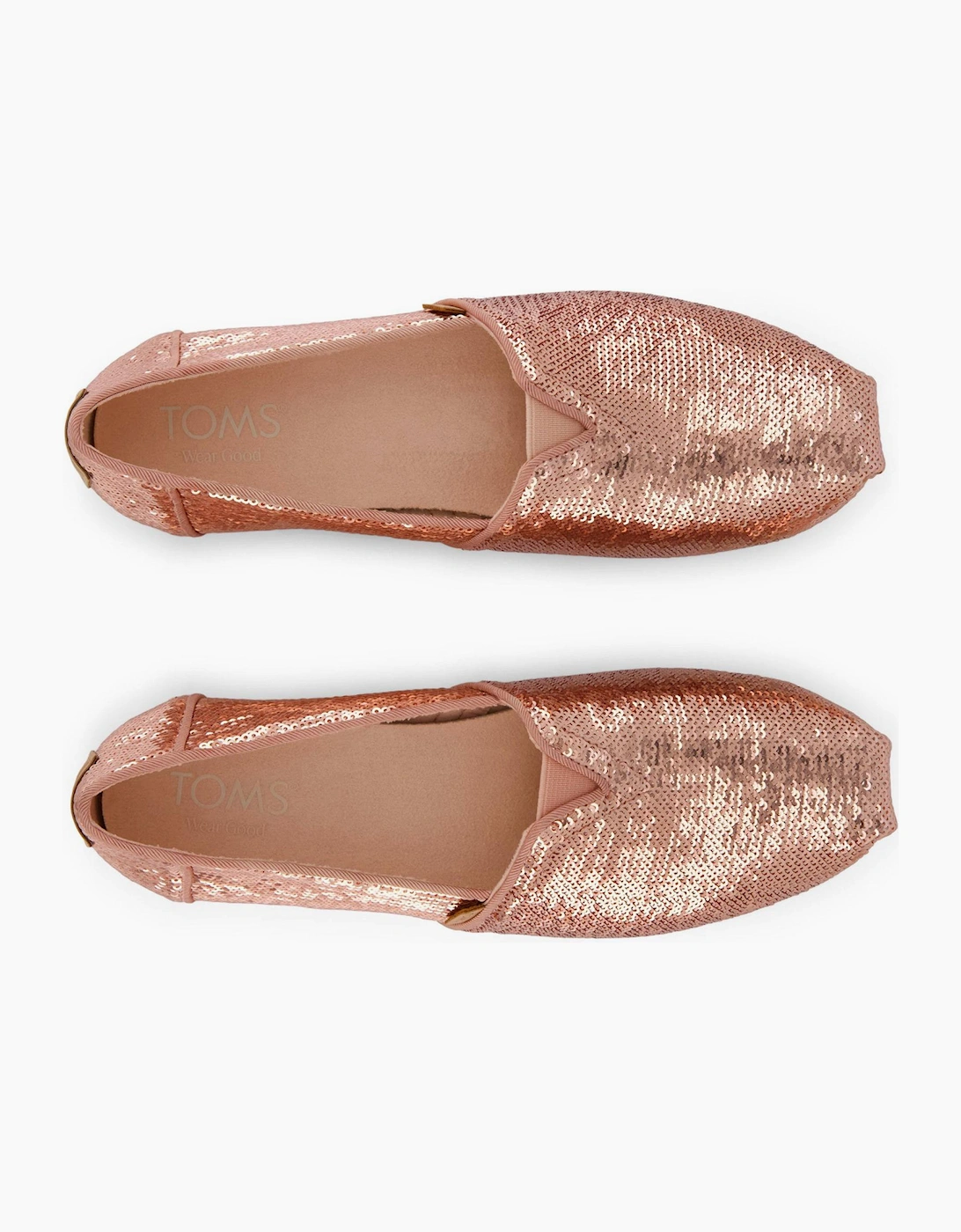 Toms Alpargata Womens Slip On Shoes Rose