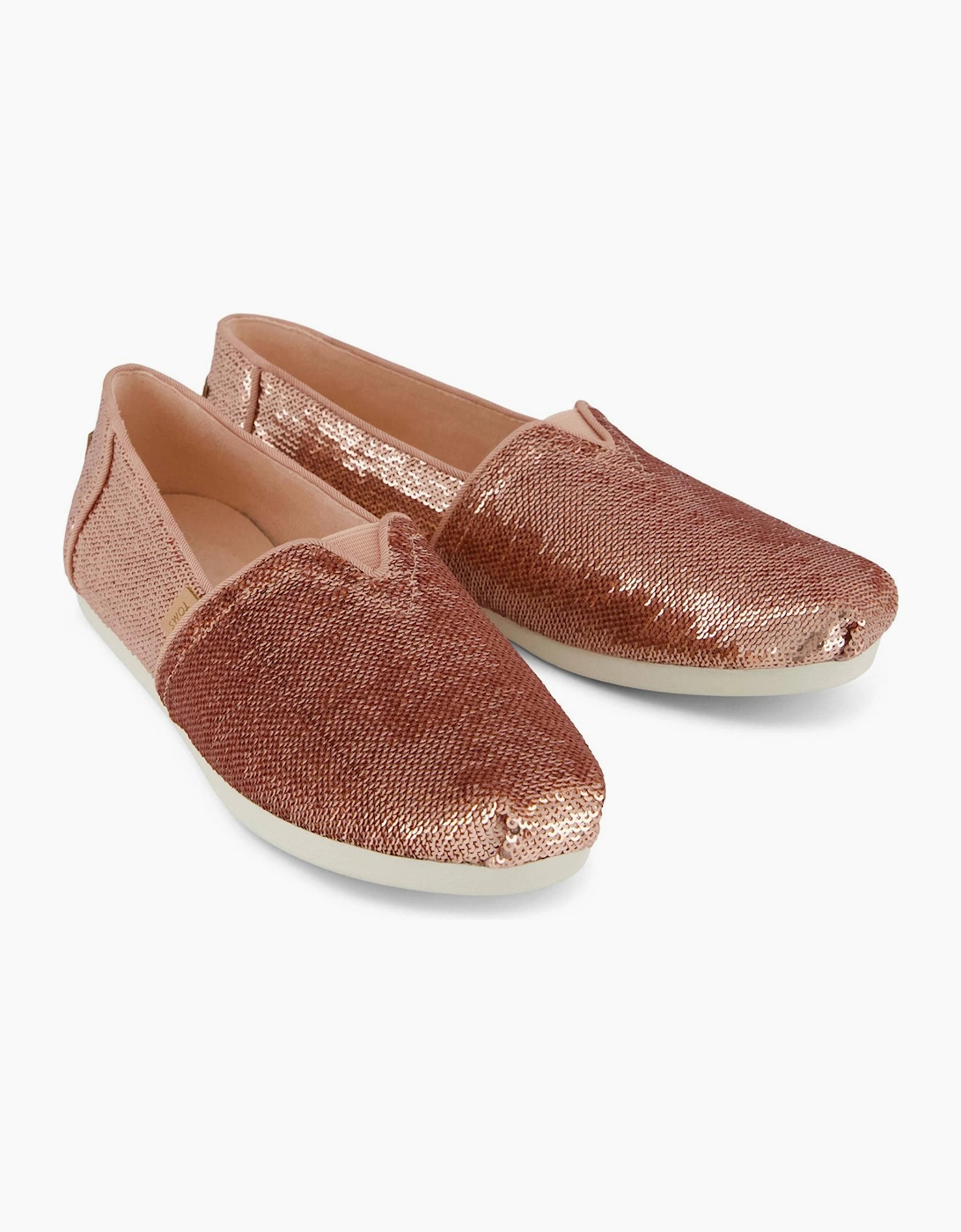 Toms Alpargata Womens Slip On Shoes Rose
