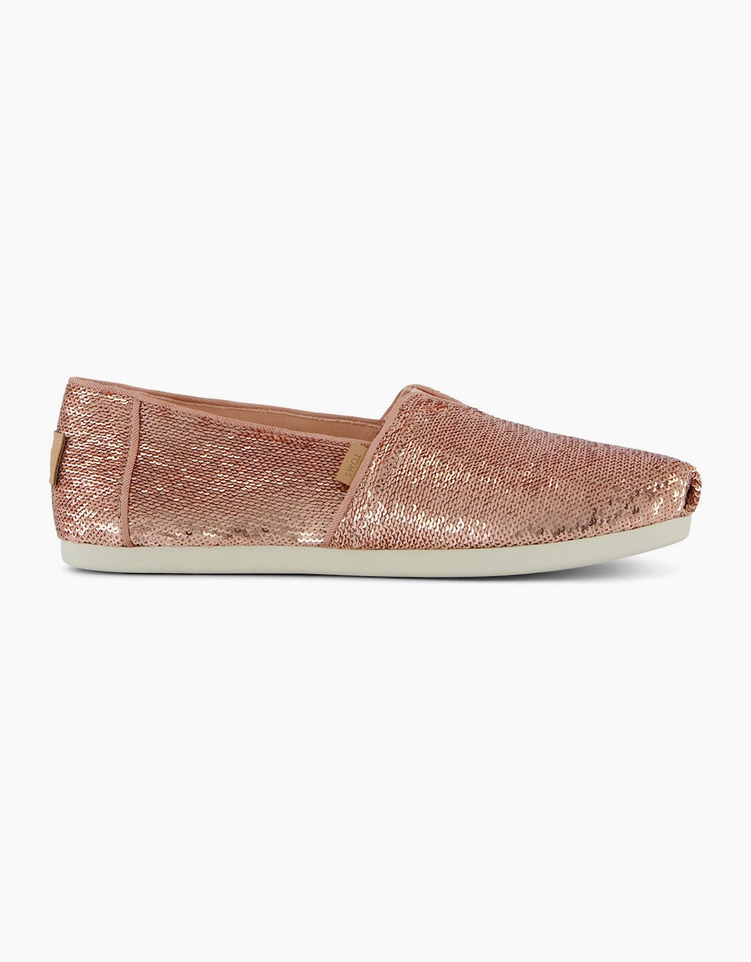 Toms Alpargata Womens Slip On Shoes Rose