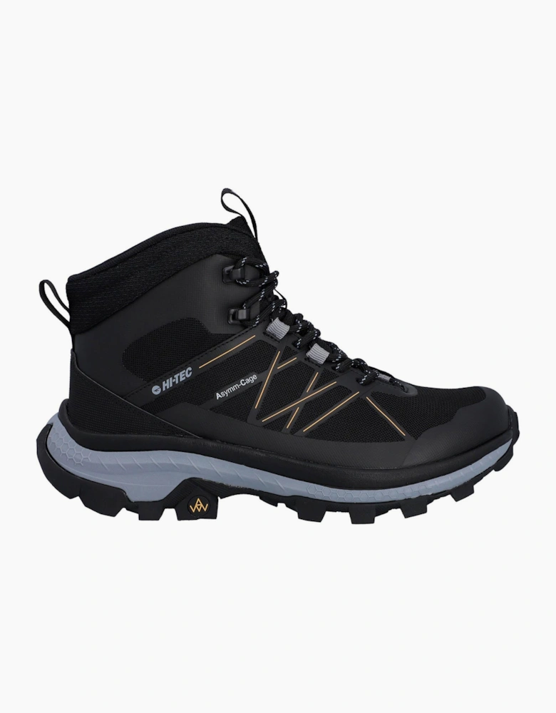 Hi-Tec AWW Infuse Mid WP Womens Hiking Boots Black/Artisans Gold