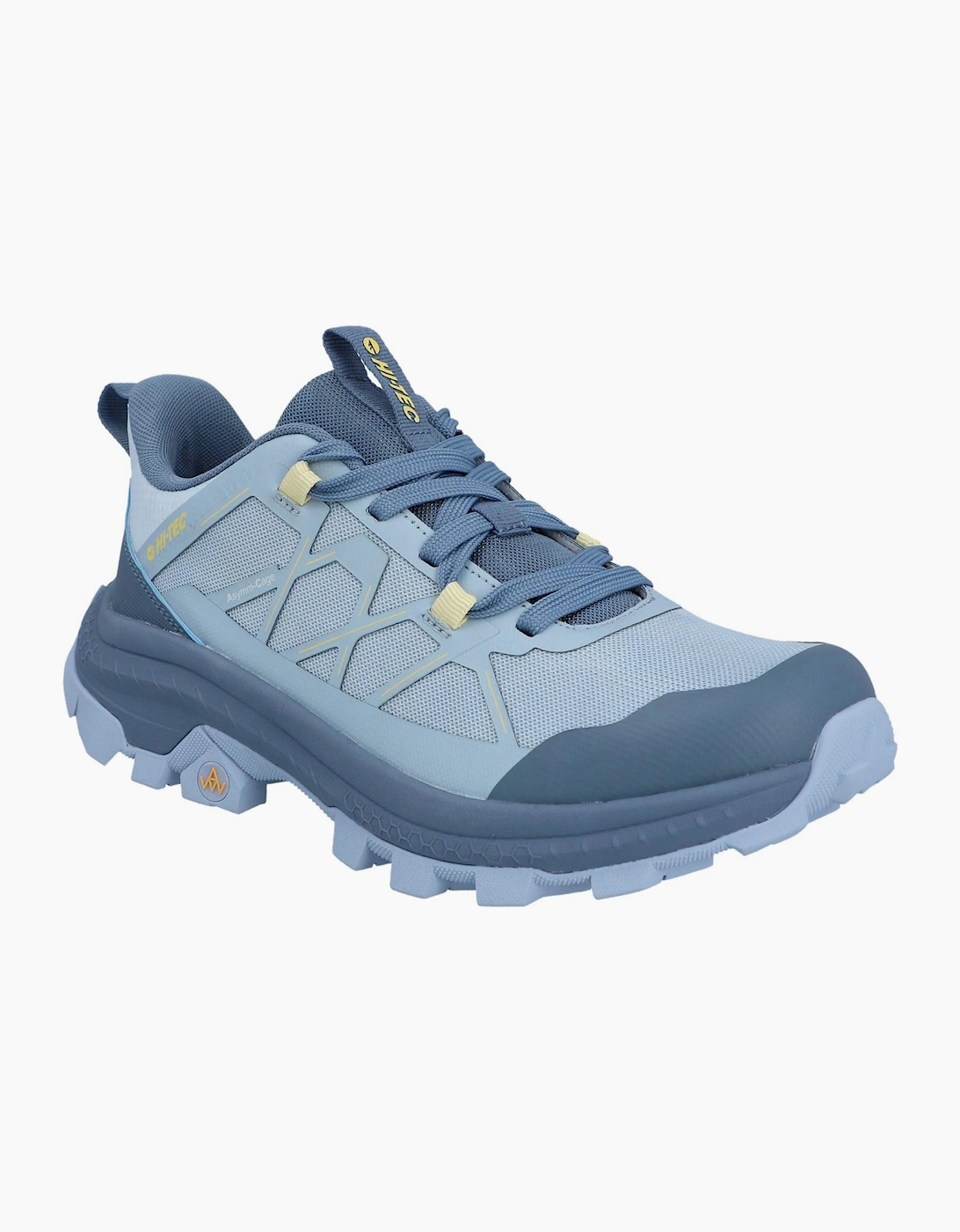 Hi-Tec AWW Infuse Womens Trail Shoes Blue Fog/Flintstone/Banana