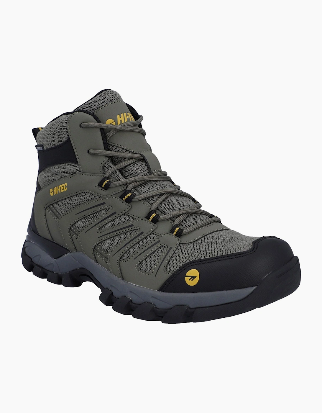 Hi-Tec Campana Mid Mens Hiking Boots Dusty Olive/Honey