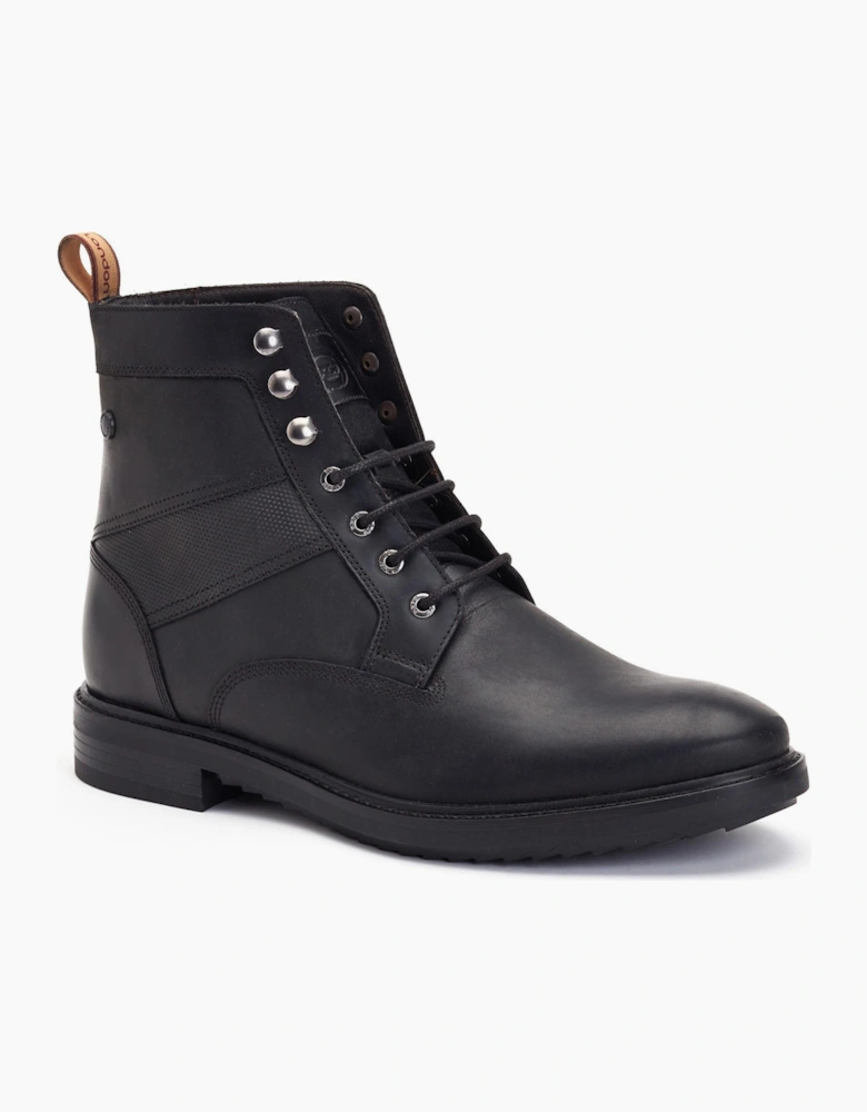 Base London Dickson Mens Leather Boots Black