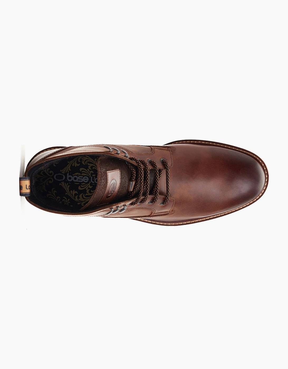 Base London Dickson Mens Leather Boots Brown