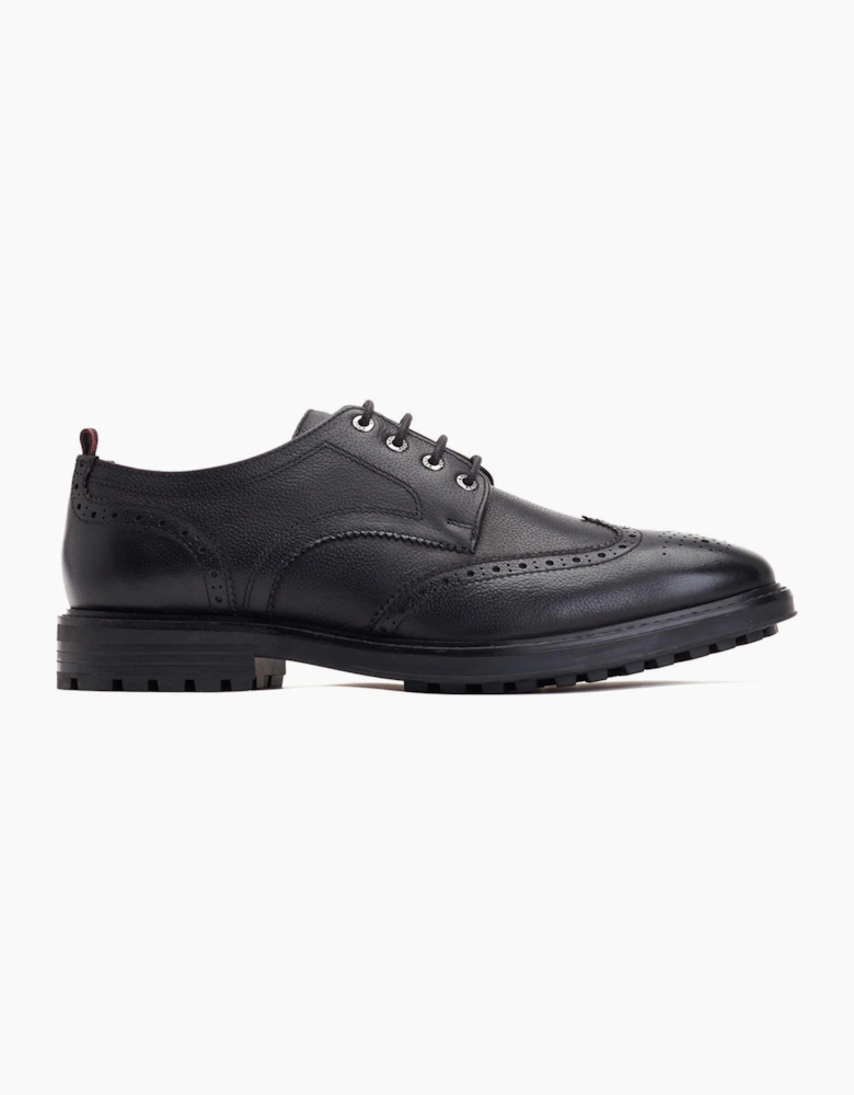 Base London Yukon Grain Mens Shoes Black
