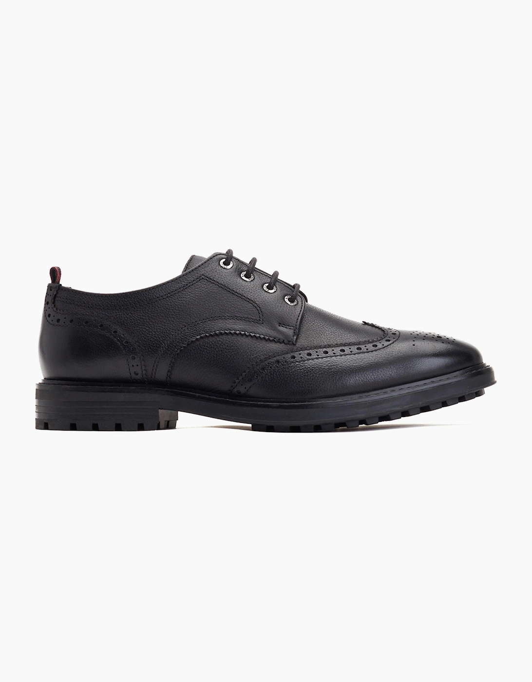 Base London Yukon Grain Mens Shoes Black