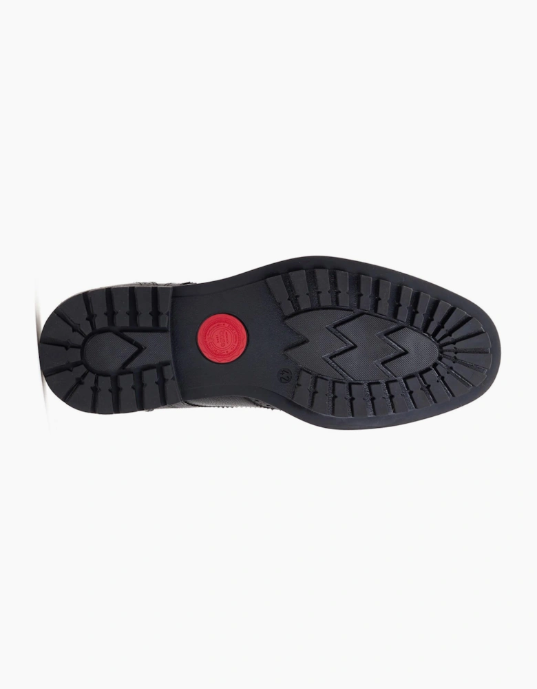 Base London Yukon Grain Mens Shoes Black