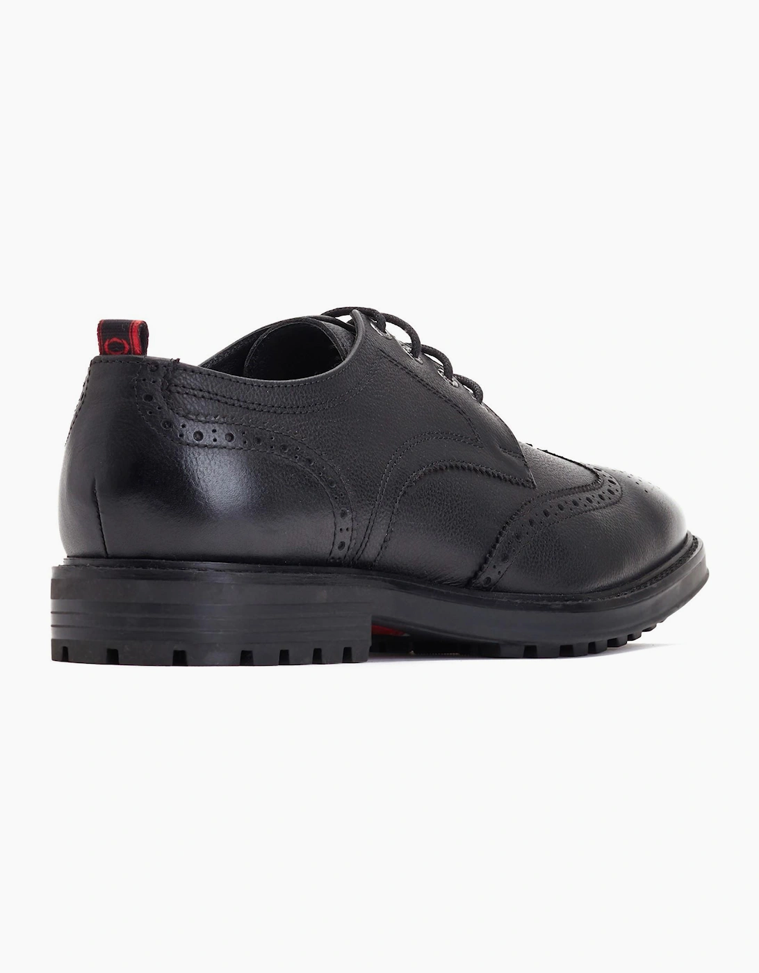 Base London Yukon Grain Mens Shoes Black