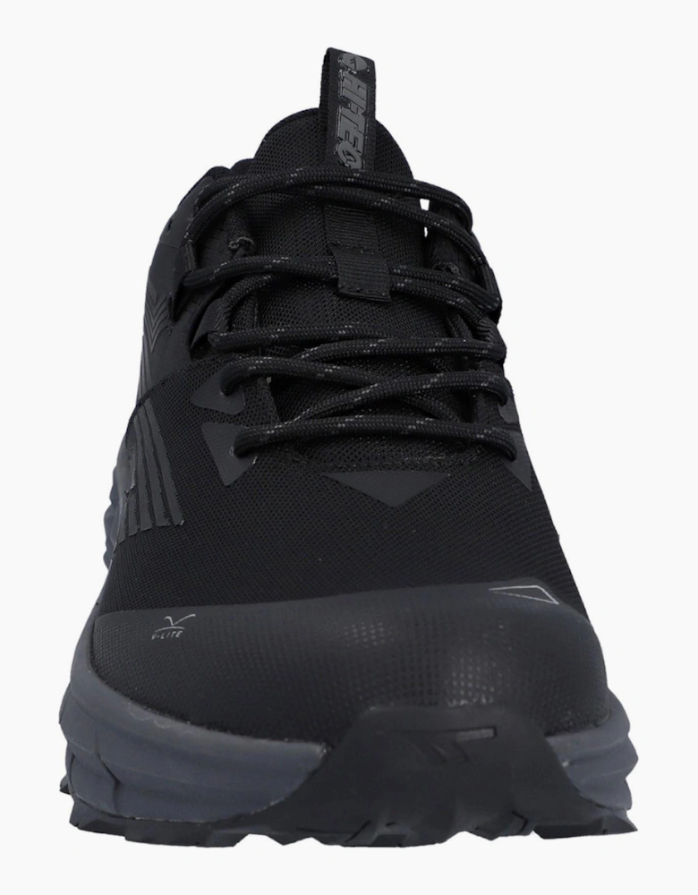 Hi-Tec Fuse Trek Waterproof Mens Hiking Shoes Black / Charcoal