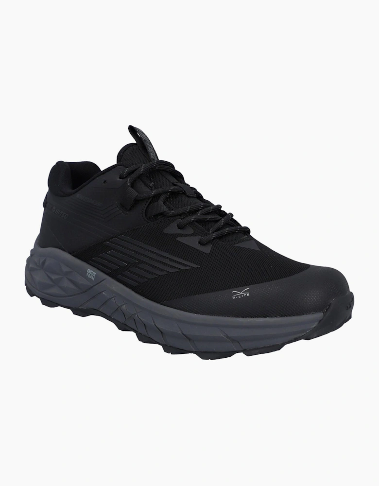 Hi-Tec Fuse Trek Waterproof Mens Hiking Shoes Black / Charcoal