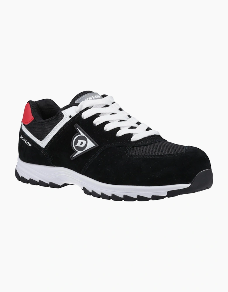 Dunlop Arrow Mens Safety Trainers Black / Red / White