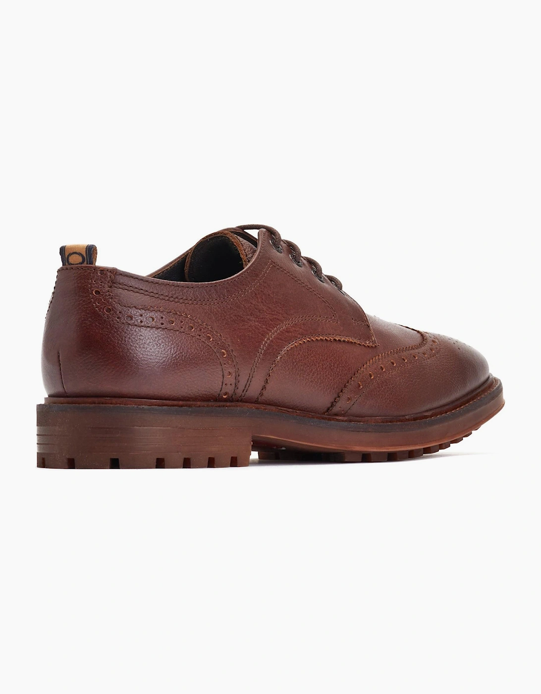 Base London Yukon Grain Mens Shoes Brown