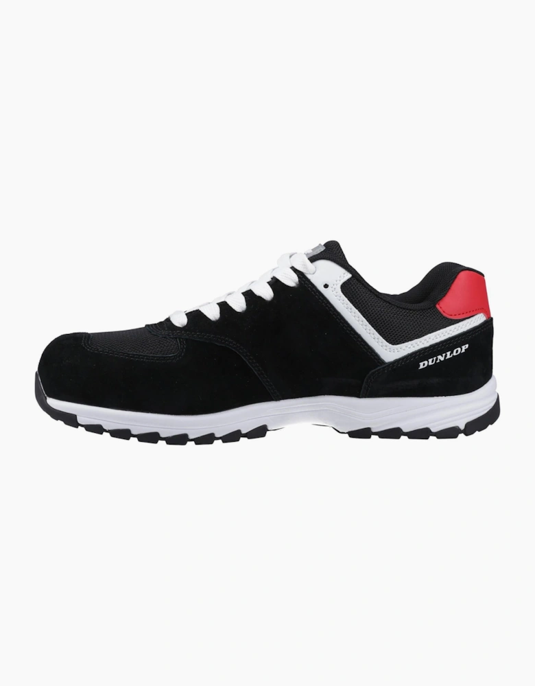 Dunlop Arrow Mens Safety Trainers Black / Red / White