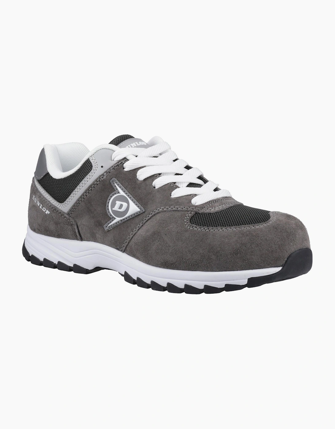 Dunlop Arrow Mens Safety Trainers Charcoal / Grey / White