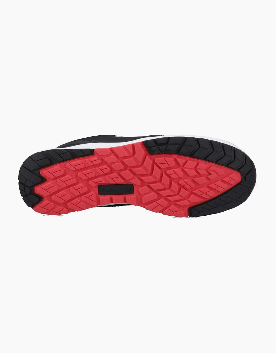 Dunlop Storm Mens Safety Trainers Black / White / Red