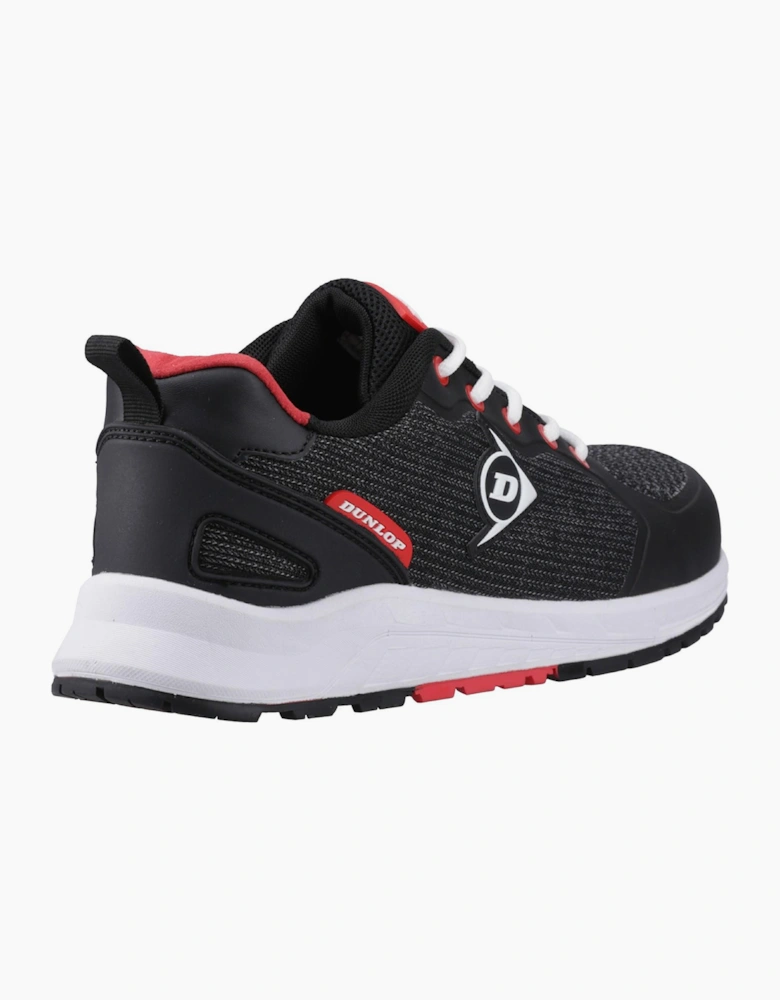 Dunlop T-Max Mens Safety Trainers Black / Red