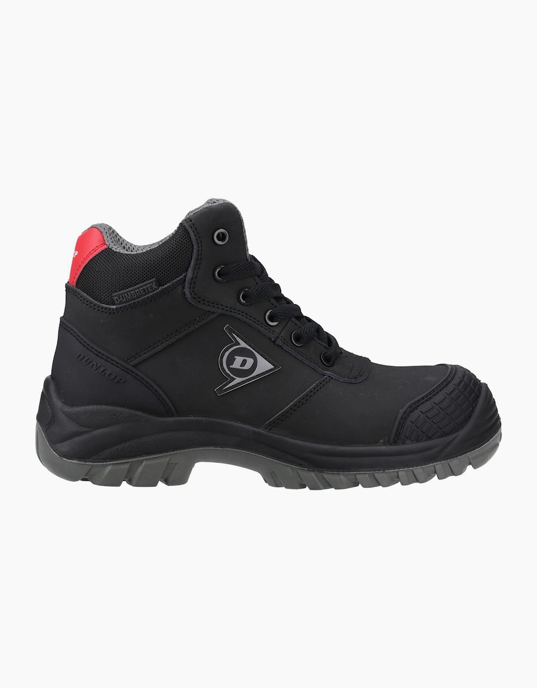 Dunlop Men's Dunlop First One Adv Titan Mens Safety Boots Black / Red - Black/Multi