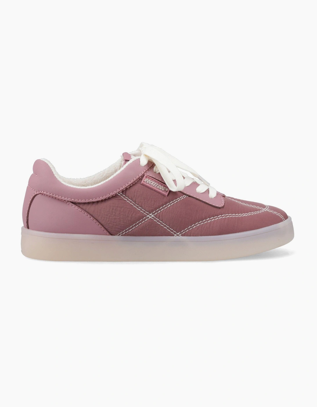 Rocket Dog Kitty Womens Trainers Mauve