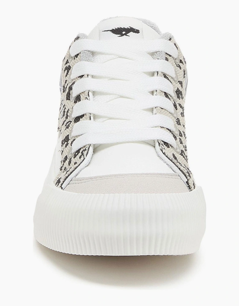 Rocket Dog Cheery Blocked Womens Trainers Grey / White