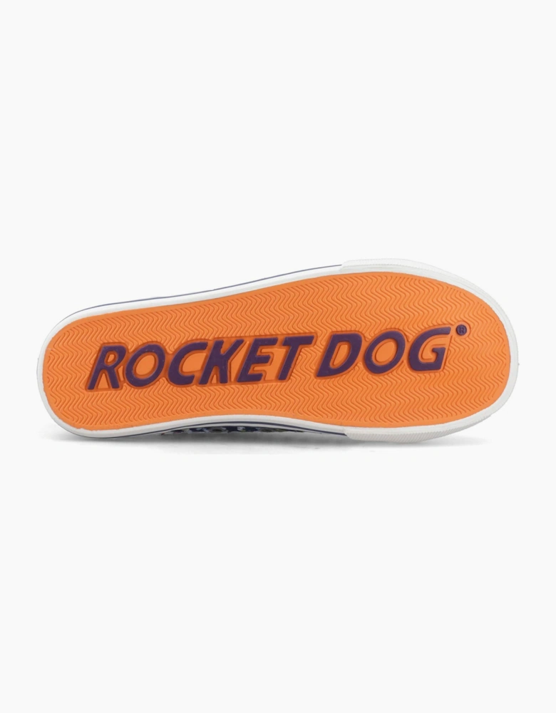 Rocket Dog Jazzin Radio Womens Trainers Blue
