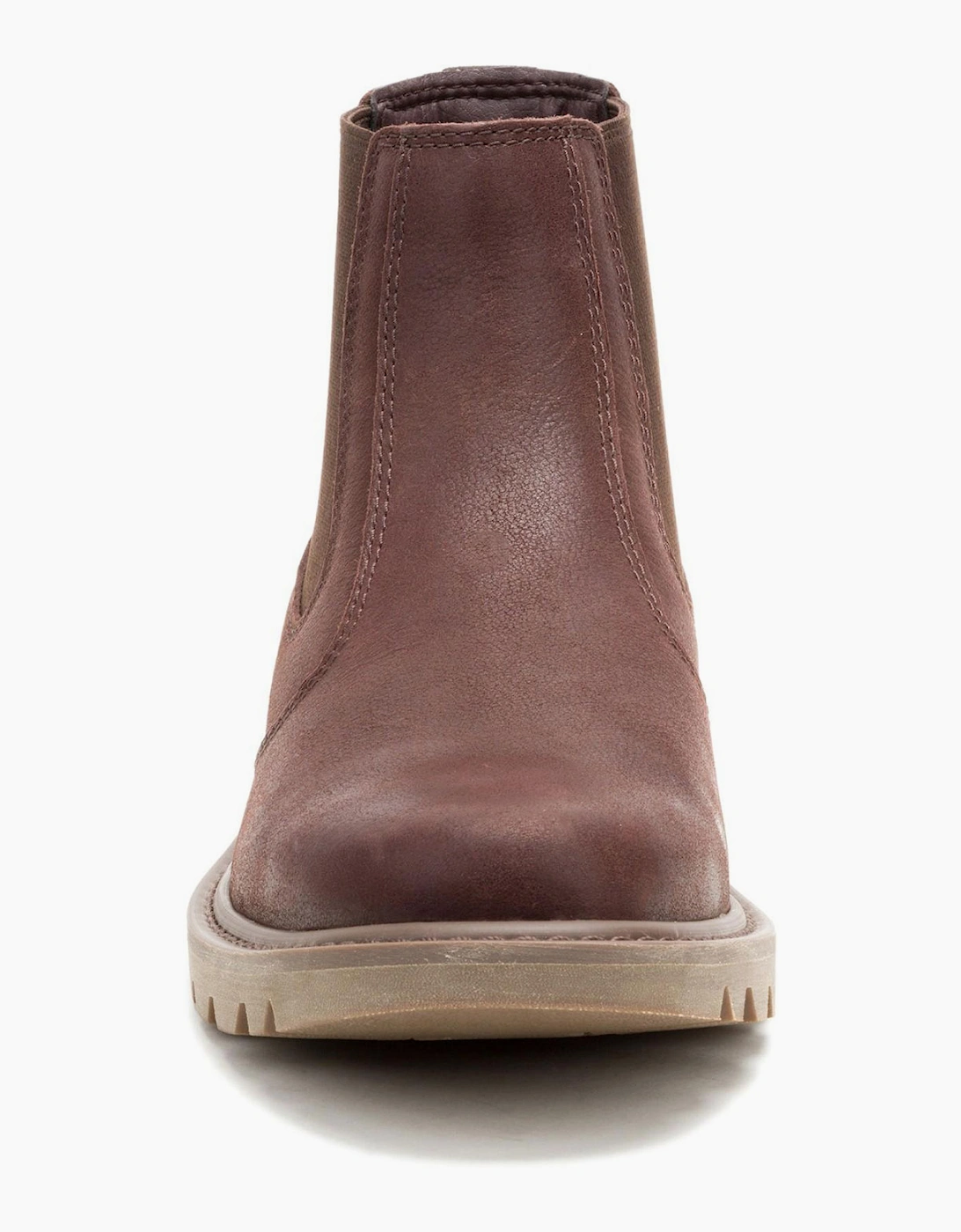 Caterpillar Colorado 2.0 Mens Leather Chelsea Boots Dark Brown