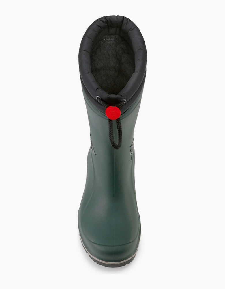 Dunlop Blizzard Kids Wellingtons Heritage Green/Grey/Black