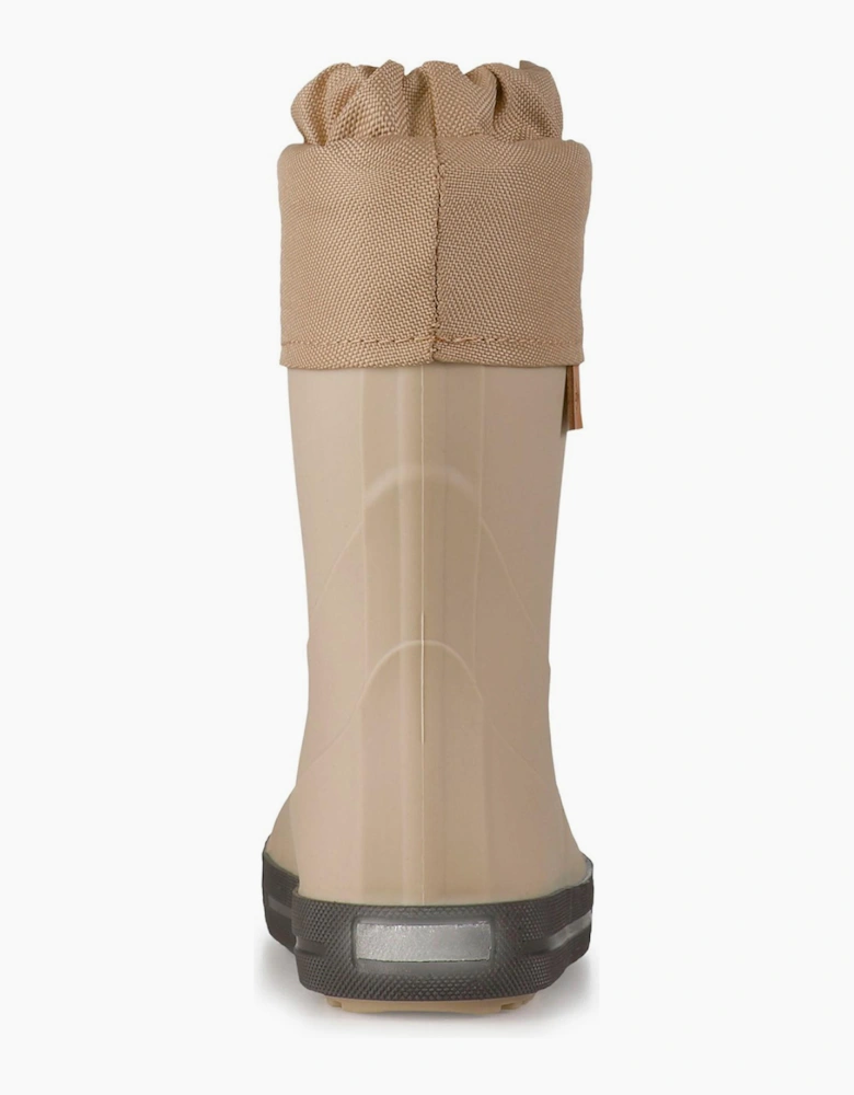 Dunlop Puddle Jumper Kids Wellingtons Beige