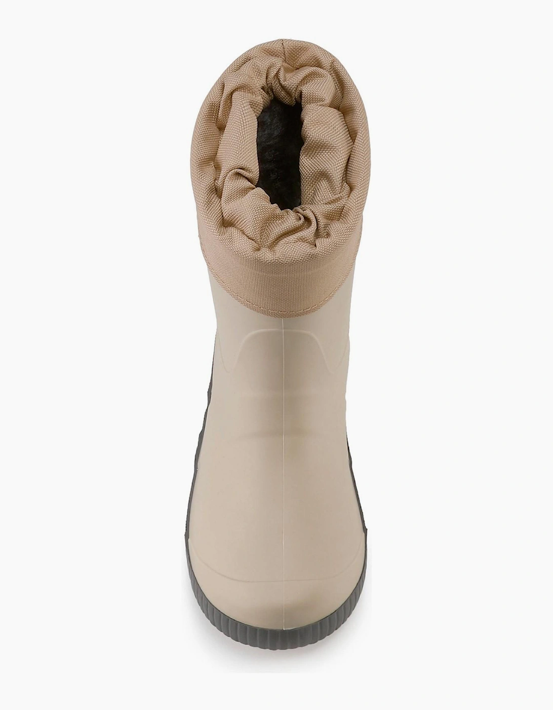Dunlop Puddle Jumper Kids Wellingtons Beige