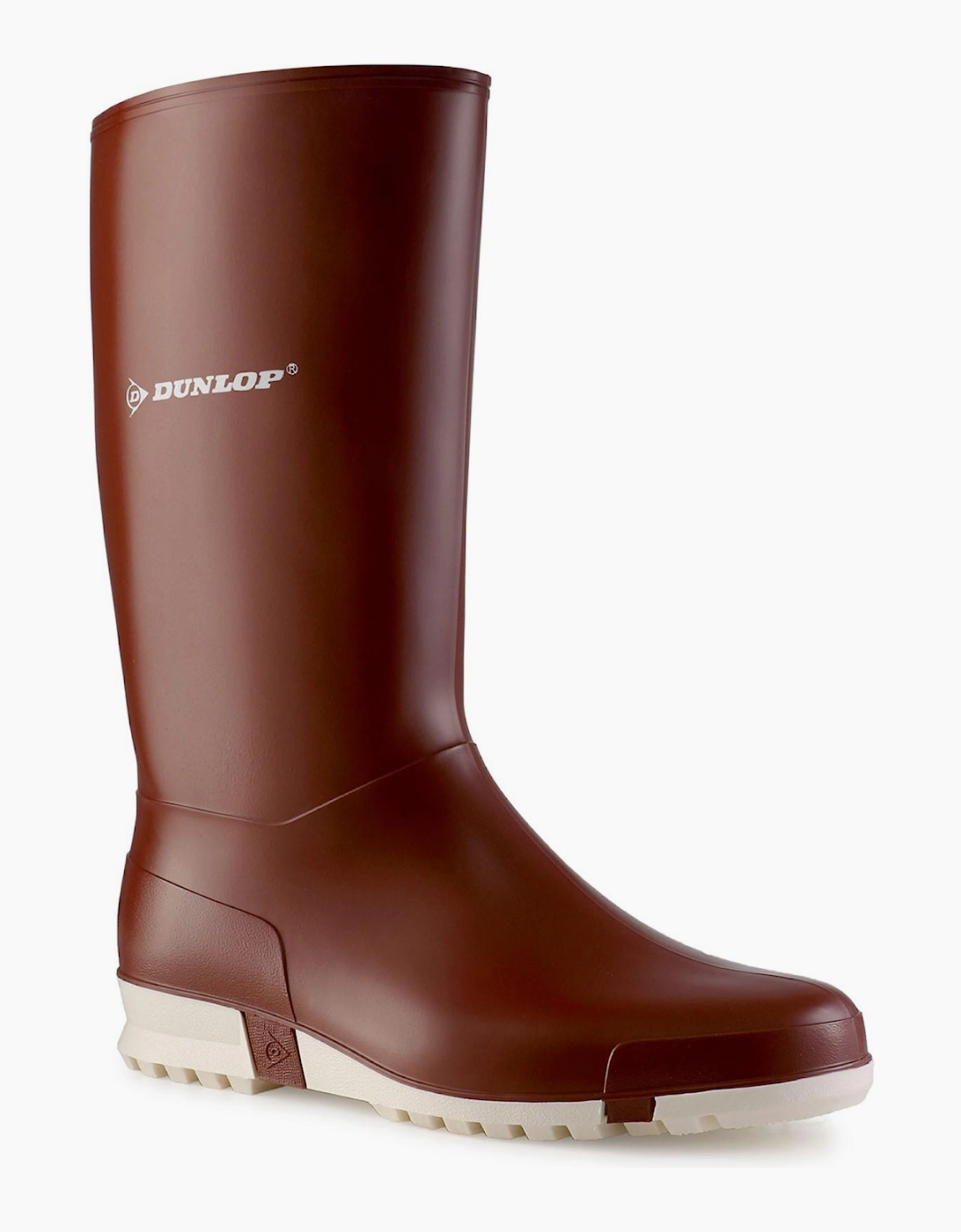 Dunlop Sport Junior Wellington Boots Burgundy / White