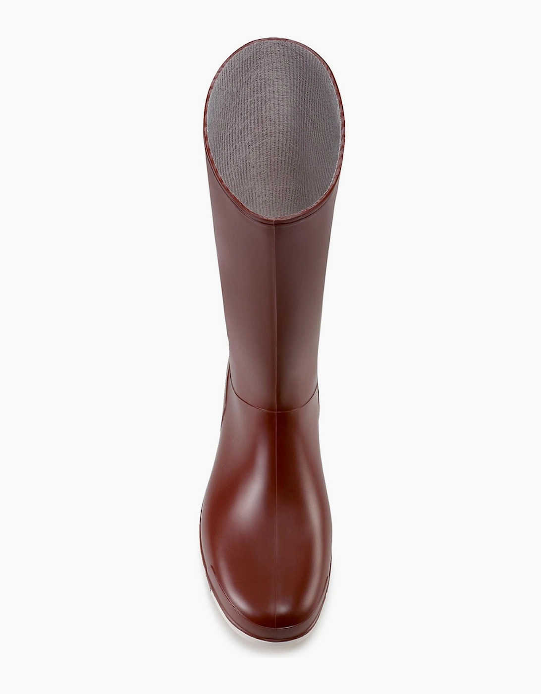 Dunlop Sport Junior Wellington Boots Burgundy / White