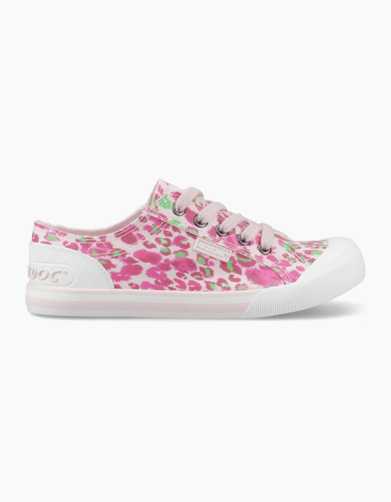 Rocket Dog Jazzin Womens Trainers Pink/Multi