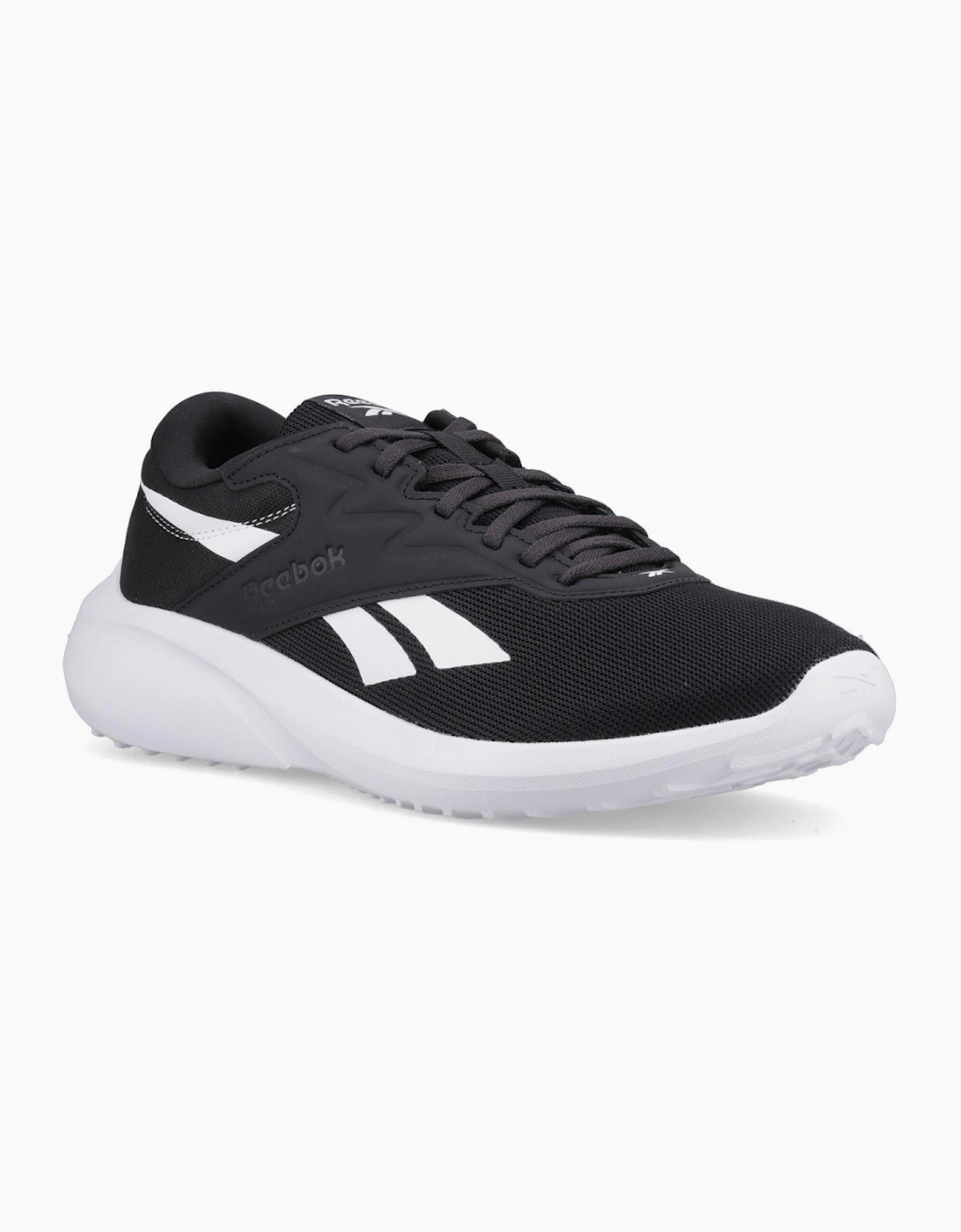 Reebok Lite 5 Mens Running Shoes Black / White / Washed Black