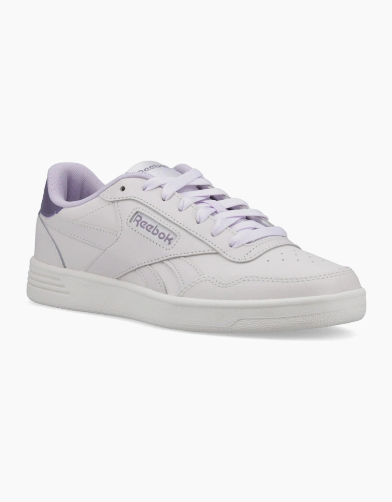 Reebok Court Advance Womens Trainers Luxe Grey / Dig Glam / Purple